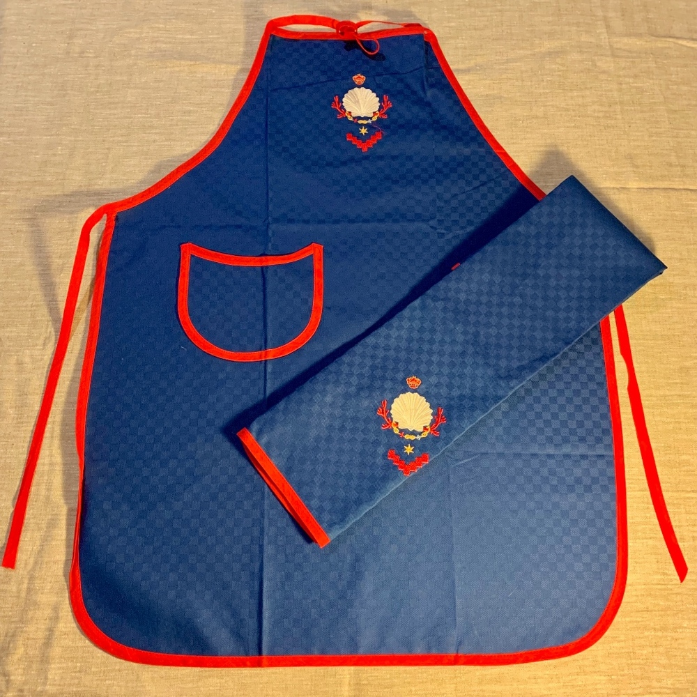 ☃️ 🎁Italian Luxe - APRON & TEA TOWEL - NEW